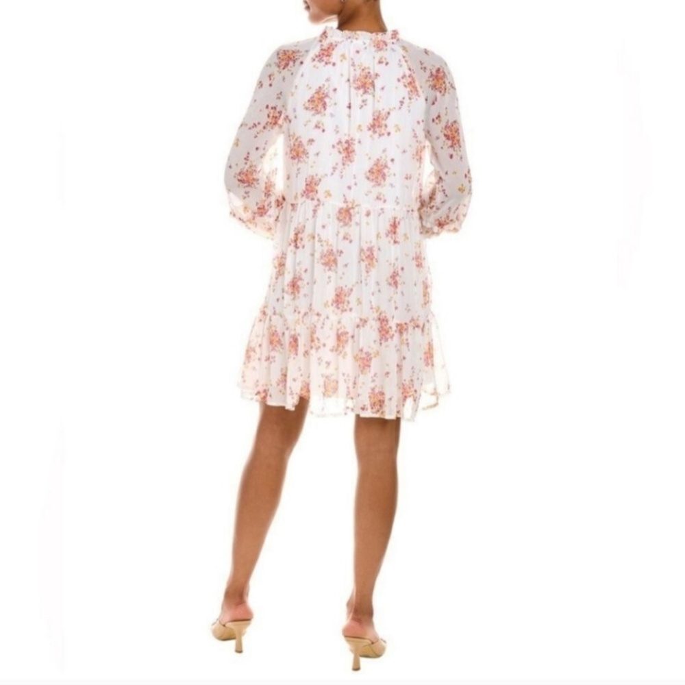 NWT Vince Camuto XXL White Floral Print Dress - Picture 2 of 12